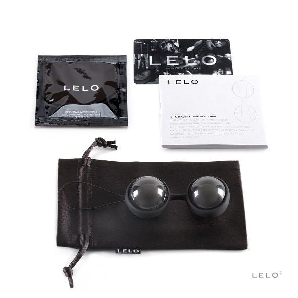 LELO LUNA Beads Noir – Bolas Kegel Elegantes Para Ejercicios De Salud Y Placer