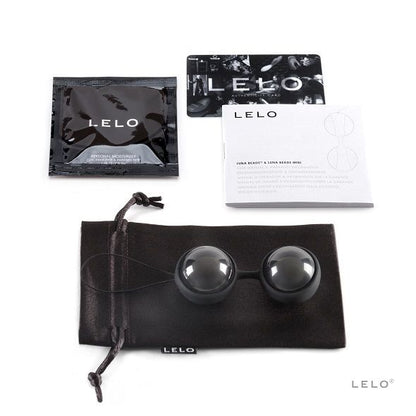 LELO LUNA Beads Noir – Bolas Kegel Elegantes Para Ejercicios De Salud Y Placer