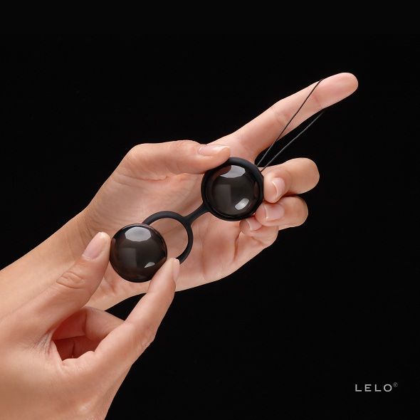 LELO LUNA Beads Noir – Bolas Kegel Elegantes Para Ejercicios De Salud Y Placer