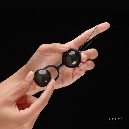 LELO LUNA Beads Noir – Bolas Kegel Elegantes Para Ejercicios De Salud Y Placer