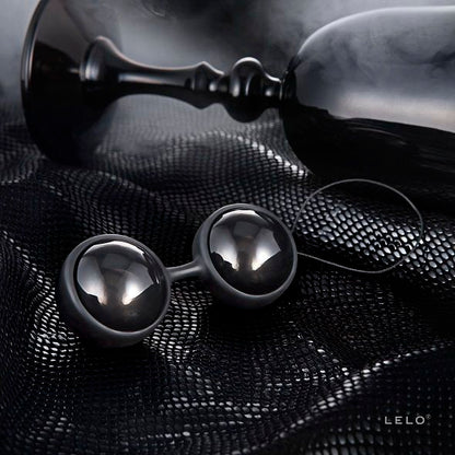 LELO LUNA Beads Noir – Bolas Kegel Elegantes Para Ejercicios De Salud Y Placer