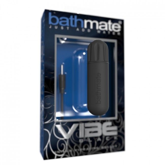 BATHMATE Vibe Bala Vibradora Negra – Recargable Con 10 Patrones De Vibración Para Estimulación Agradable