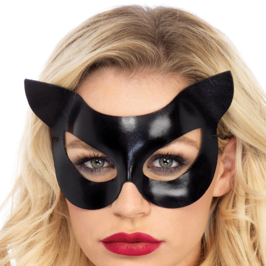 Maschera Catwoman LEG AVENUE – Accessorio ideale per fantasie creative