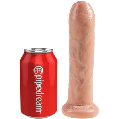 KING COCK Dildo Realista Uncut Natural 21 Cm – Diseño Detallado Para Una Experiencia Única