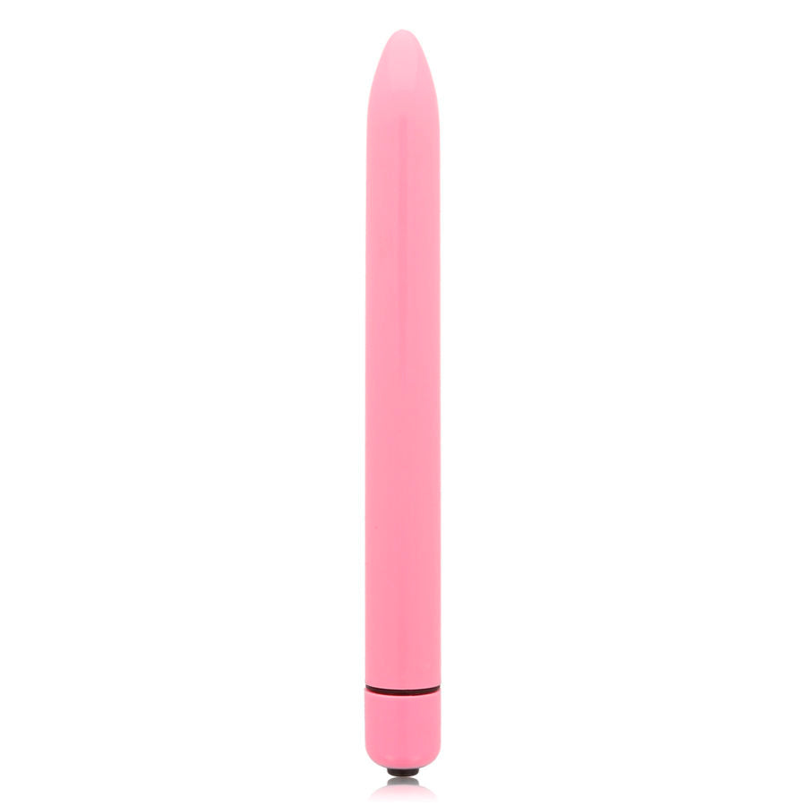 GLOSSY Slim Vibrador Rosa – Diseño Ergonómico Para Placer Discreto