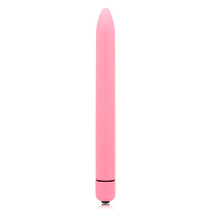 GLOSSY Slim Vibrador Rosa – Diseño Ergonómico Para Placer Discreto