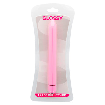 GLOSSY Slim Vibrador Rosa – Diseño Ergonómico Para Placer Discreto