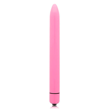 GLOSSY Slim Vibrador Rosa Intenso – Diseño Elegante Con Vibración Silenciosa Y Potente