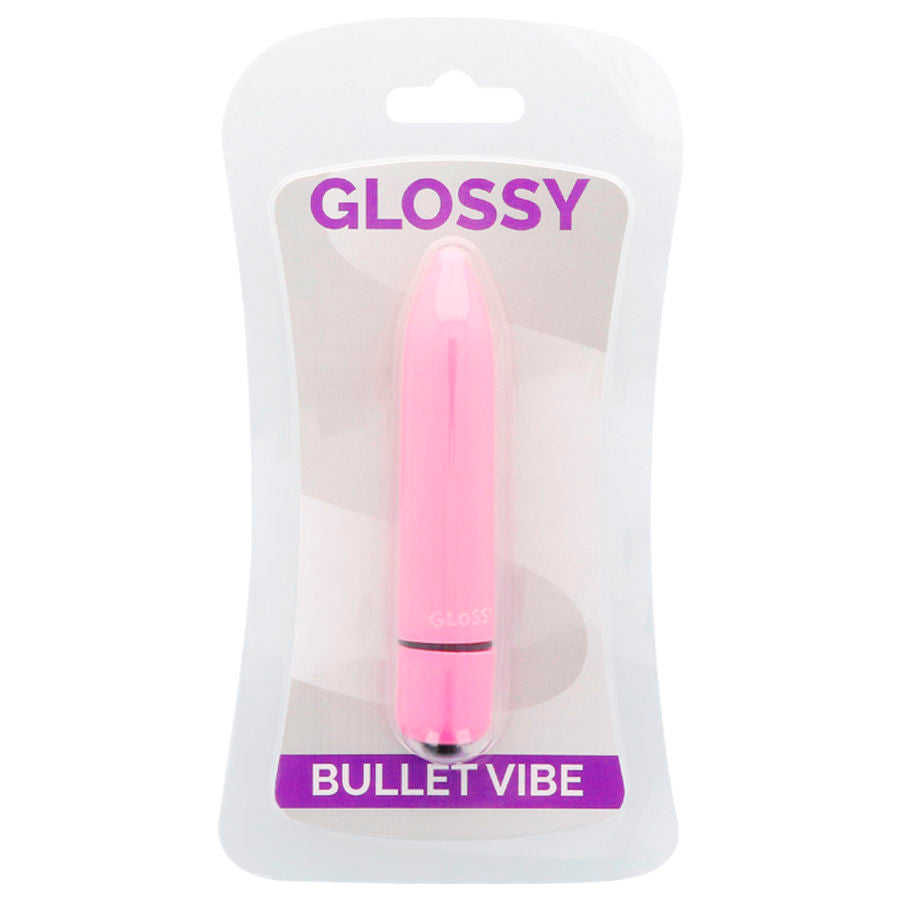 GLOSSY Thin Vibrador Rosa Intenso – Vibraciones Ideales Para Placer Sensitivo