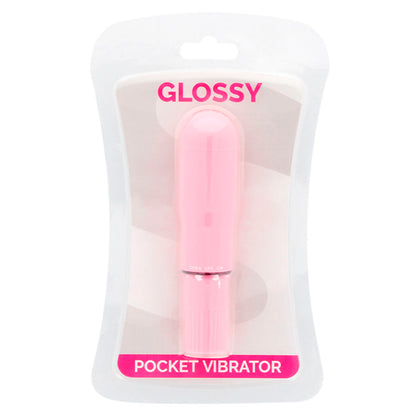 Glossy Pocket Vibrador Rosa – Compacto Y Elegante Para Placer En Cualquier Lugar