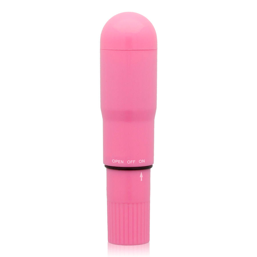GLOSSY Pocket Vibrador Rosa Intenso – Vibrador Resistente Al Agua Con Vibraciones Silenciosas