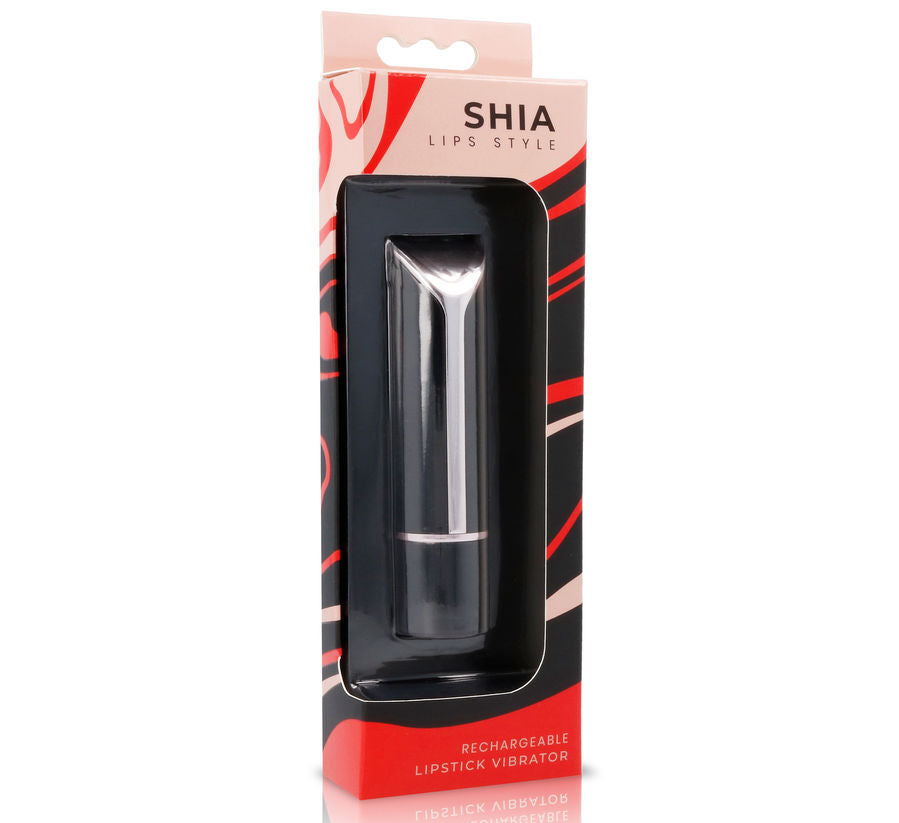 Rossetto vibrante LYPS STYLE Shia – 10 modalità di vibrazione con silicone morbido come la seta