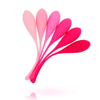 LESLIE Kegel Fit Entregador Suelo Pélvico – Entrenador Con Seis Pesos Para Fortalecimiento Personalizado