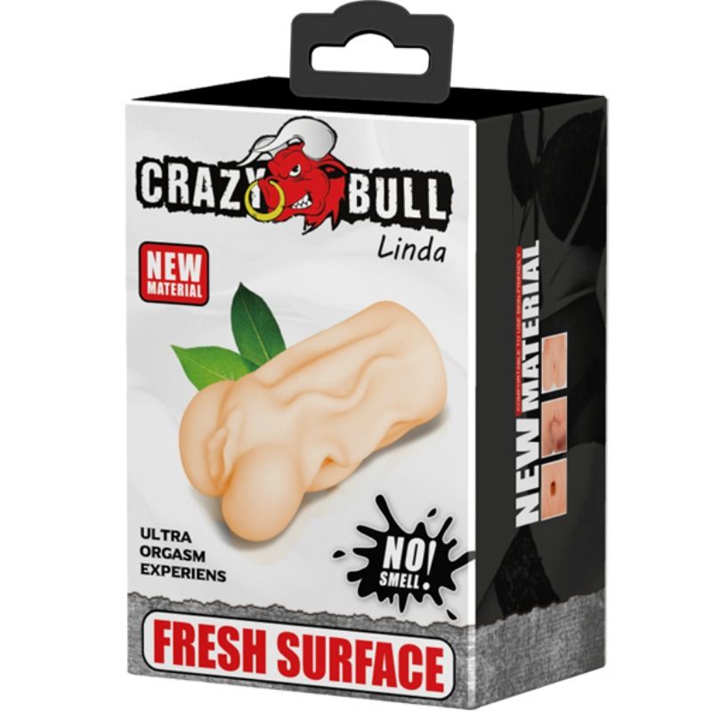 CRAZY BULL Linda Masturbador Compacto – Diseño Portátil Con Superficie Suave Para Placer Único