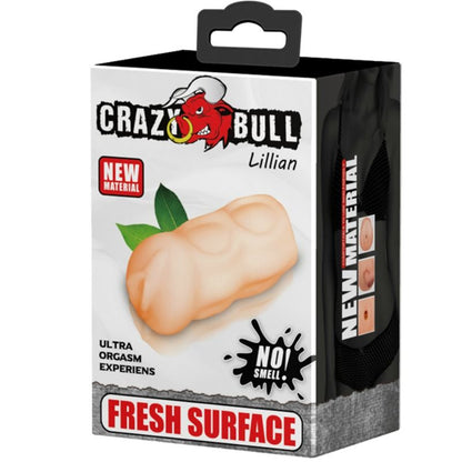 CRAZY BULL Lillian Masturbador Portátil – Experiencia Suave Para Placer Íntimo