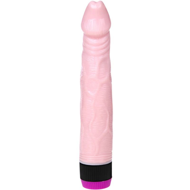 BAILE Adour Club Vibrador Realista 22.5 CM – Textura Suave Con Vibraciones Potentes