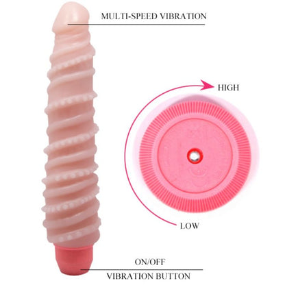 BAILE Flexi Vibe Sensual – Vibratore ergonomico con stimolazione profonda