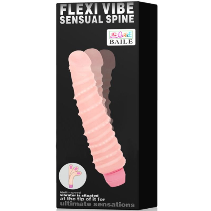 BAILE Flexi Vibe Sensual – Vibratore ergonomico con stimolazione profonda