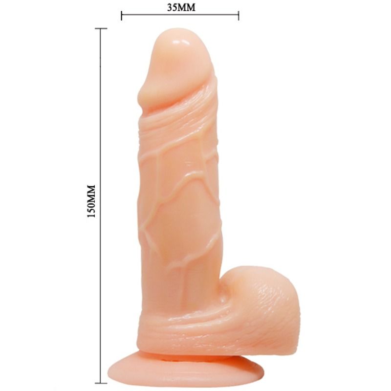Comprar BAILE Prime Realistic Dong – Dildo Flexible Con Textura Suave Para Sensación Realista-Noxtic