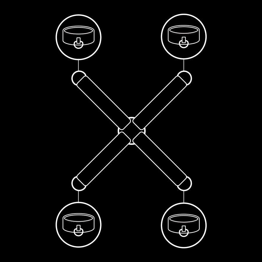 FETISH SUBMISSIVE Unión Esposas Cuero Vegano – Diseño Elegante Para Juegos De Bondage Con Comodidad