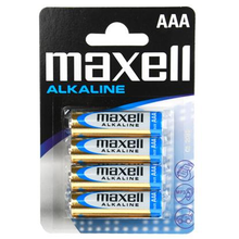 MAXELL - BATTERY ALCALINA AAA LR03 BLISTER*4 EU-MAXELL-Noxtic