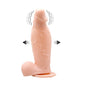 Dildo gonfiabile realistico BAILE - Vibratore con design ergonomico e controllo personalizzato