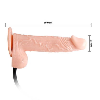 Dildo gonfiabile realistico BAILE - Vibratore con design ergonomico e controllo personalizzato