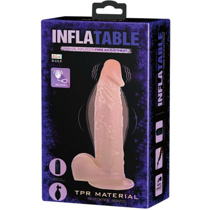 Dildo gonfiabile realistico BAILE - Vibratore con design ergonomico e controllo personalizzato