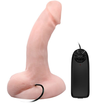 BAILE Arbitrariness Dildo – Diseño Curvado Con Función De Vibración Y Rotación