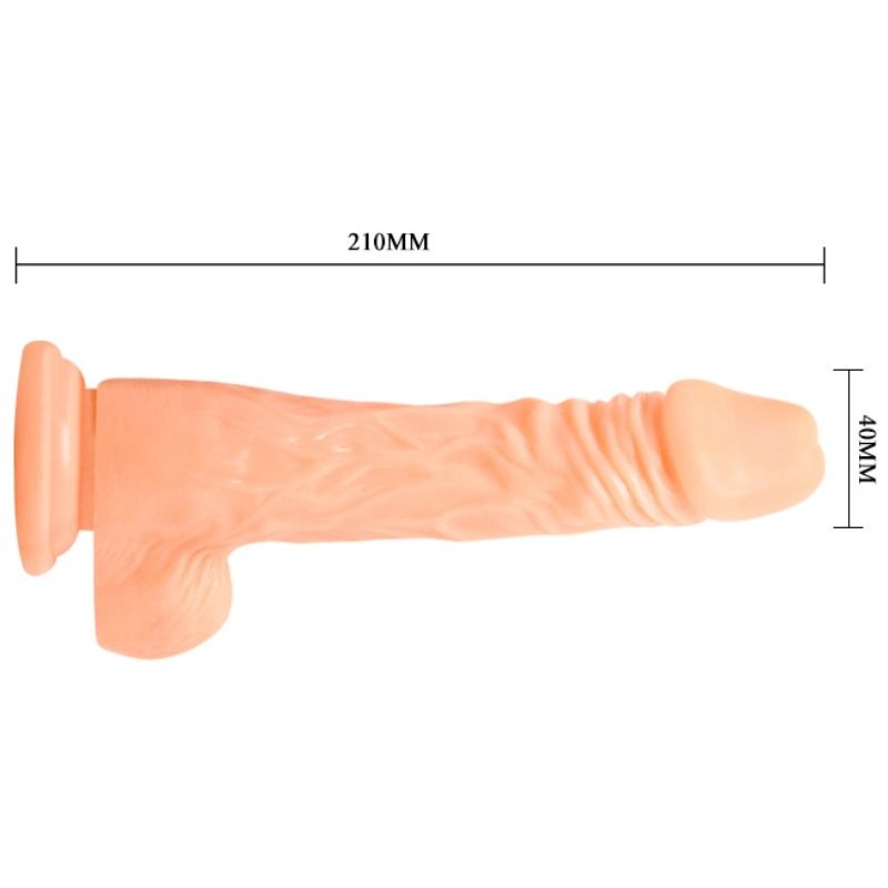 BAILE Dildo Realístico Con Vibración – Diseño Innovador Para Placer Auténtico