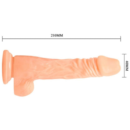 BAILE Dildo Realístico Con Vibración – Diseño Innovador Para Placer Auténtico