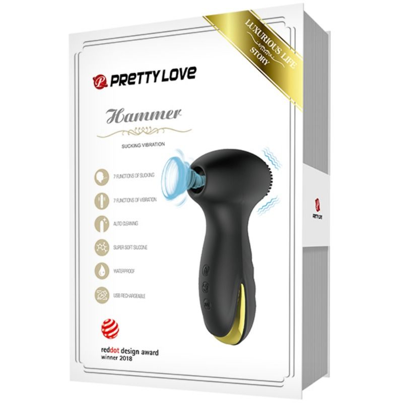 Comprar Pretty Love Smart Hammer – Estimulador Con Funciones De Vibración Y Succión-Noxtic