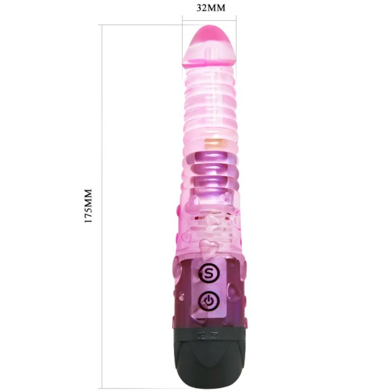 BAILE Give You Lover Vibrador Rosa – Estimulador Interno Con 10 Modos De Vibración