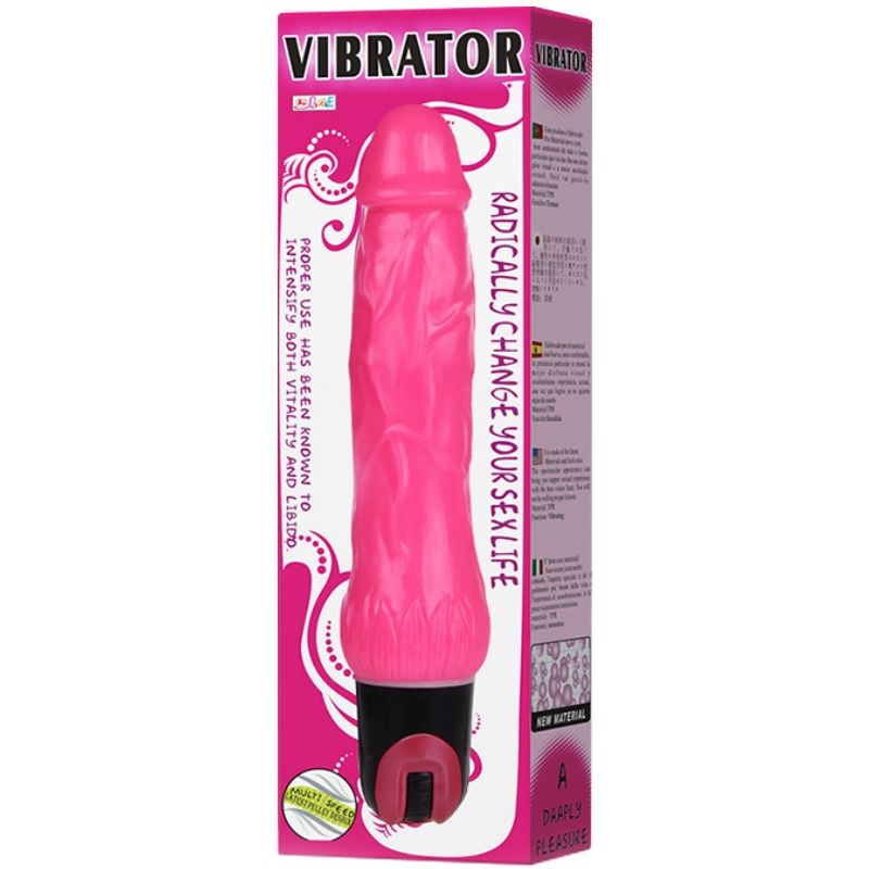 BAILE Vibrador Daaply Pleasure Rosa – Diseño Elegante Con Multivelocidad Para Placer Personalizado
