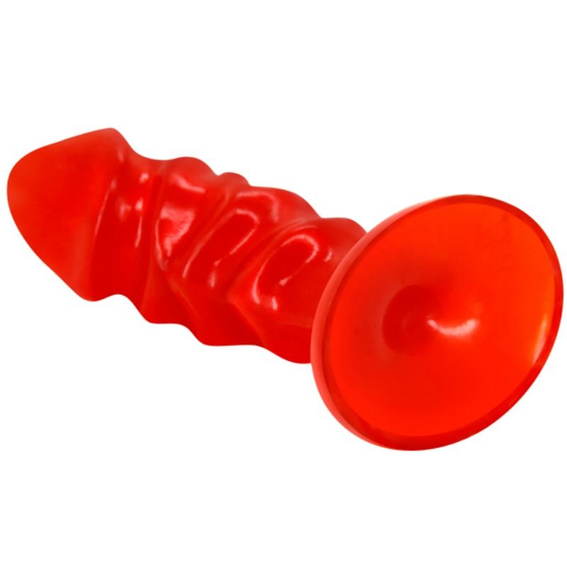 DANCE - UNISEX ANAL PLUG WITH RED SUCTION CUP