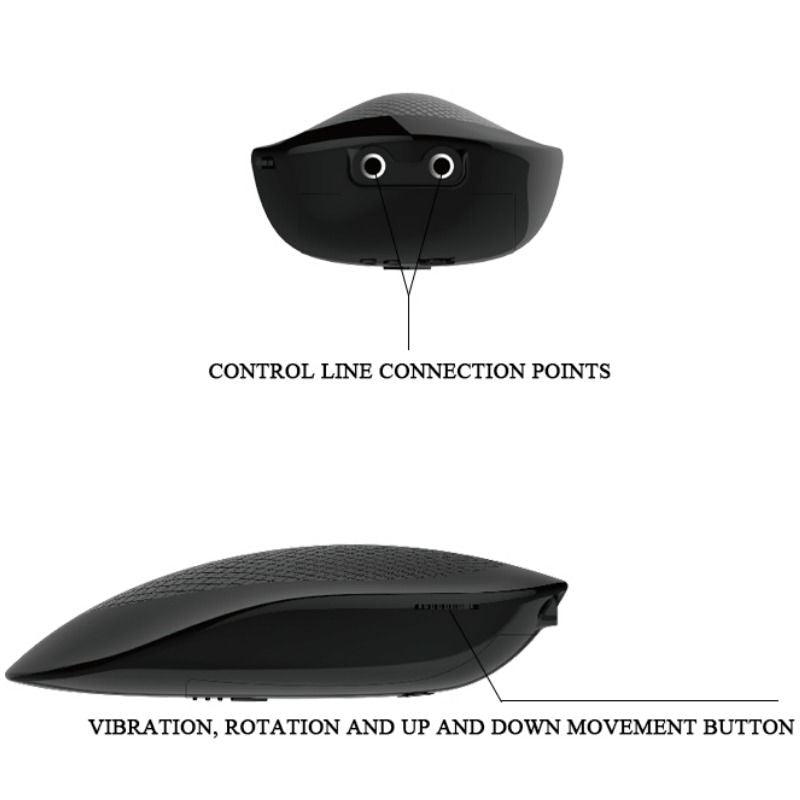 Vibratore multifunzione BAILE Thunder Up – Design innovativo per l'esplorazione sensoriale