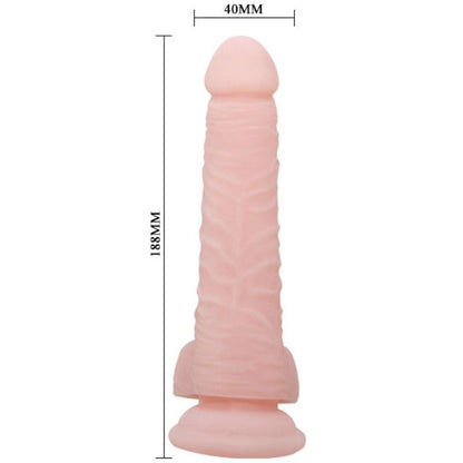 Comprar BAILE Dildo Realista Natural 18.8 cm – Textura Suave Con Ventosa Para Mayor Estabilidad-Noxtic