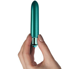 ROCKS-OFF Touch of Velvet Peacock Petals Vibrating Bullet – Stimolazione precisa con 10 funzioni di vibrazione