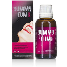 Yummy Cum Drops – Complemento Alimenticio en Gotas para Mejorar el Sabor y la Intensidad del Semen