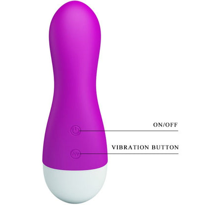 PRETTY LOVE Ian Stimolatore Punto G – Vibratore in Silicone Morbido con 30 Velocità