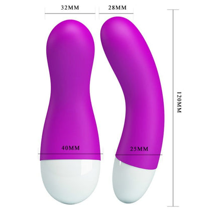 PRETTY LOVE Ian Stimolatore Punto G – Vibratore in Silicone Morbido con 30 Velocità