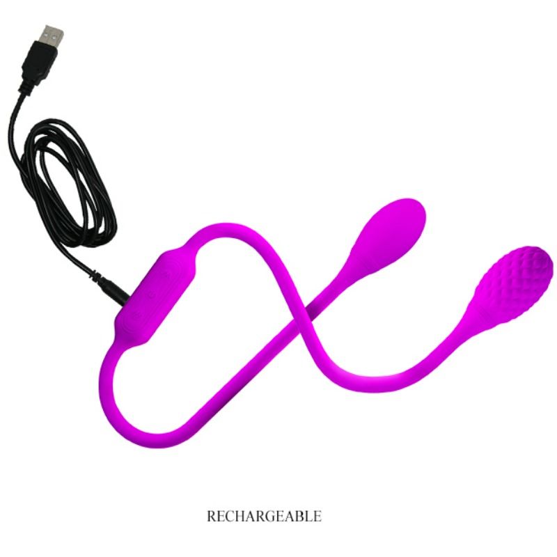 Comprar Pretty Love Estimulador Unisex Dream Lovers Whip 2 – 12 Modos De Vibración Para Placer Personalizado-Noxtic