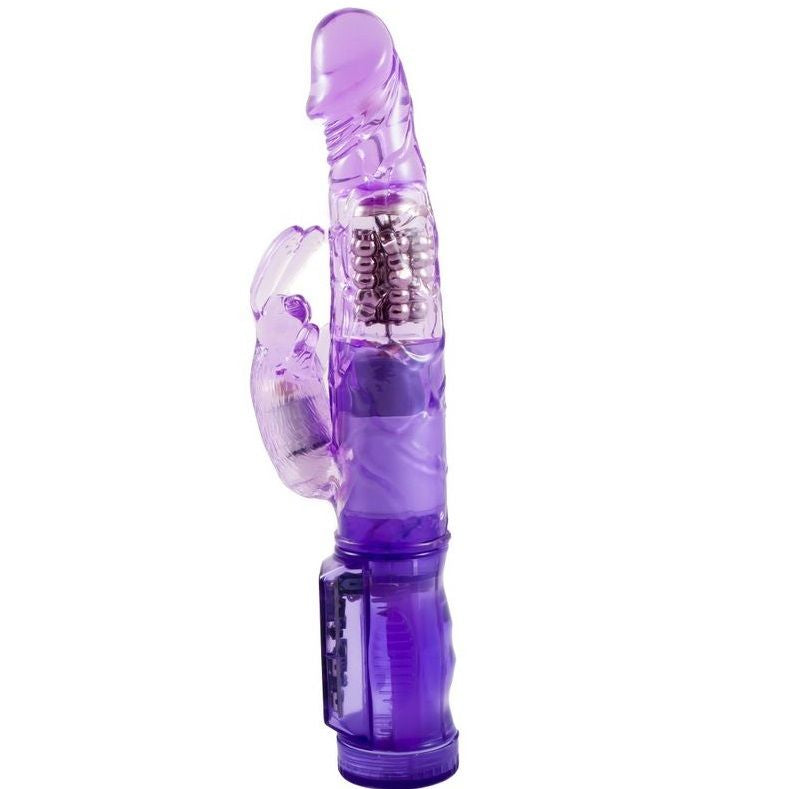 Comprar BAILE Mini Rotador Con Rabbit Happy Angel Lila – Vibrador Con Control Electrónico De Velocidad Y Oscilación-Noxtic