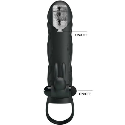 Comprar PRETTY LOVE Funda Silicona Con Vibración 14 CM – Diseño Innovador Para Aumentar El Bienestar Sexual-Noxtic