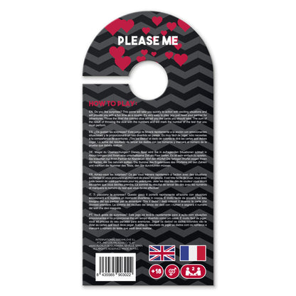 ARIA - PLEASE ME PLAY CARDS + 3 DICE