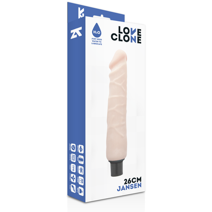 Comprar LOVECLONE Vibrador Realista 26 CM – Tecnología De Lubricación Automática Para Mayor Comodidad-Noxtic