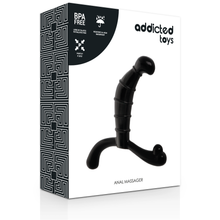 ADDICTED TOYS Masajeador Anal Prostate Pleasure Negro – Estimulación Ergonómica Para Placer Personalizado