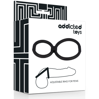 ADDICTED TOYS Anillas Ajustables – Mejora del Tamaño y Resistencia Con Diseño Ergonómico