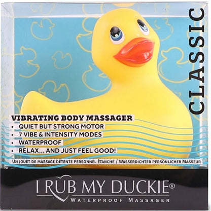 Comprar BIG TEASE TOYS I Rub My Duck Classic – Vibrador Amarillo Sumergible Con 7 Modos De Vibración-Noxtic