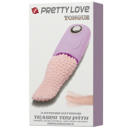 Pretty Love Smart Tongue – Giocattolo erotico con funzione rotante per un piacere intenso